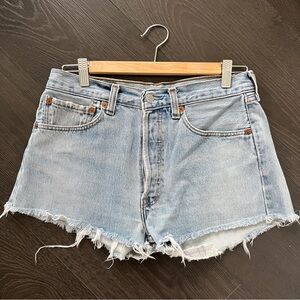 Vintage Levi’s 501 denim shorts